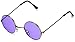Rhode Island Novelty John Lennon Colored Sunglasses 2 Pairs (Colors May Vary)