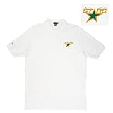 Dallas Stars NHL Classic Pique Polo Shirt (White)
