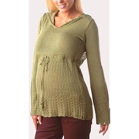 Motherhood Maternity: long sleeve pointelle maternity sweater