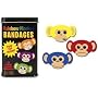 15 Rainbow Monkey Bandages in a Tin
