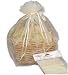 Bridal Ivory Organza Sheer Gift Bag 10X12 Wrapping Supplies : Wedding Shower Birthday Party