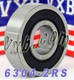 6304-2RS Bearing 20x52x15 Sealed Ball Bearings