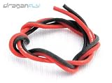 18 AWG Multi Stranded Silicone Wire 2 feet Red and 2 feet Black