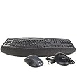 Microsoft Wireless Laser Desktop 6000 V2 - Keyboard - wireless - RF - ergonomic - mouse - USB wireless receiver - silver - Canadian French ~ Microsoft