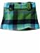 Gap Babys Plaid Button Tab Mini Skirt