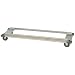Quantum Storage Systems DB1860C Modular Dolly Frame for Wire Shelving Units, Chrome Finish, 18" Width x 60" Length x 7" Height