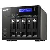 QNAP NAS TS-559 PRO+-US 5 Tray 2.5/3.5inch Iscsi SATA Intel Atom 1.8ghz 1GB RAM Retail