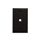 Baldwin 4764.112.CD Classic Square Beveled Edge Cable Cover, Venetian Bronze