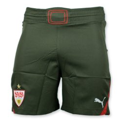 PUMA Kinder Shorts VFB Stuttgart Home & Away & Third Replica, forest night-team regal red, Preisvergleich