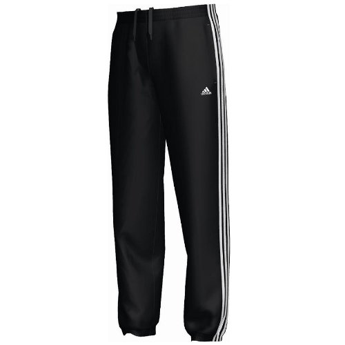 Adidas Herren Hose Ess 3 Stripes Sweat Closed Hem, black/white, S, X20791