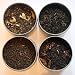 Heavenly Tea Leaves Organic Black Tea Sampler - 4 Bestselling Cans - Approximately 25 servings of tea per can
