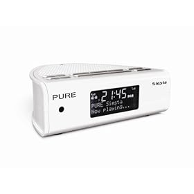 PURE VL-60872 Siesta, White DAB Digital Clock Radio
