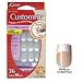 Kiss Custom Fit French Nail Kit for Flat Nails, Made To Order - 2 Packs