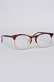 Replay Vintage Sunglasses The Clark Kent Glasses in Brown Tortoise,Sunglasses for Women