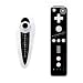 Dharma Black Design Nintendo Wii Nunchuk + Remote Controller Protector Skin Decal Sticker