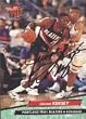 Jerome Kersey, Portland Trailblazers, 1993 Fleer Ultra Autographed Card