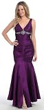 Elegant Mermaid Gown Formal Party Prom Dress #774 (6, Eggplant)
