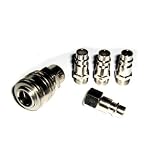 Produkt-Bild: 1/4" Druckluftkupplung Adapter Anschluss Kupplung Set