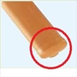 LIXIL TOEX　グリップライン　歩行補助手すり　だ円手すり用　端部キャップ　【リクシル】 樹脂カラー　S-オールナット用