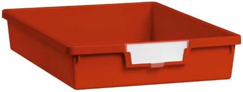 Certwood CE1950PR SW Single Depth Tray in Primary Red - Pack of 2