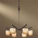 Minka Lavery 6Lt Iron Oxide Raiden Chandelier 1186-357