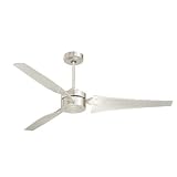 Emerson Fans CF765BS 60 Loft Contemporary Energy Star Outdoor Steel Ceiling Fan w/ Wall Ctrl