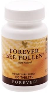 Forever Bee Pollen 100% Natural 100 tablets by Forever Bee Pollen
