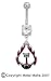 All Products : TATTOO FLAME/PISTON NAVEL RING