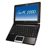 ASUS Eee PC 1000 Netbook with Intel Atom Processor , 1GB DDR2, 16GB SSD, 10inch Display - Fine Ebony