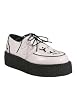 Demonia V-CREEPER-505, Men's 2 Inch Platform Metal Stud Vegetarian Creeper Shoe