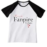 I'm a Fanpire Twilight T-shirt Jr. Miss Cap Sleeve