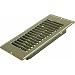 United States Hdwe. V-056IB 4" x 8" Deluxe Register