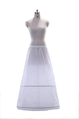 Bridess Women's A-Line Sweep Train Wedding Petticoat