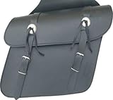 Heavy Duty Motorcycle Cowhide Leather Throw-over Saddlebags...