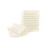 12-Pack Reusable Flannel Wipes