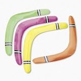Neon Boomerangs-Assorted Colors (1 dozen) - Bulk [Toy]
