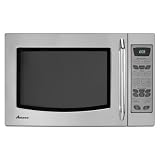 Amana : AMC7159TAS 1.5 cu. ft. Countertop Microwave Oven 1,000 Watts - Stainless Steel by 
