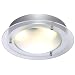 TP24 Lima IP44 Rated Flush Fitting in Chrome and Glass Finish