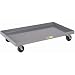 Little Giant MU-2436-3R Solid Lip Up Steel Deck Dolly, 1000 lbs Capacity, 36" Length x 24" Width