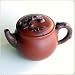 Orange Leaf 9 oz Teapot