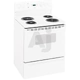 Hotpoint RB536WHWW 30 Freestanding Electric Range with 4 Coil Elements, 5.0 cu. ft. Oven,... by 