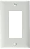 UPC 785007275117 product image for Pass & Seymour TP26WCC100 Wall Plate, Decorator Opening, White Nylon - Quantity  | upcitemdb.com