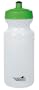 BioGreen Biodegradable BPA-Free Sport Bottle with Wide Mouth DuoFlow Lid (20-Ounce, Frosted Clear, Plain)