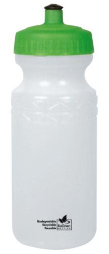 Buy BioGreen Bio-Degradeable BPA-Free Sport Bottle with Wide Mouth DuoFlow Lid (20-Ounce) by BioGreen Bottles