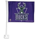 Milwaukee Bucks - NBA Car Flag