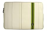 Crumpler Laptoptasche The Le Royale 43,2 cm (17 Zoll)W, off white / dark green, 27,5 x 41 x 3,2 cm