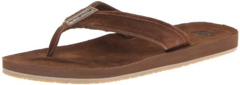 Oneill Shoes Men's Groundswell Flip Flop,Mocha,10 M US