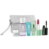 Travel Set: Makeup Remover + Repairwear Contour + Moisturizer + Turnaround Concentrate + Lipstick + Mascara + Bag