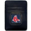 Boston Red Sox Leather Money Clip Card Holder MLB