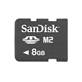 SanDisk Memory Stick Micro M2 8GB Card with Sony Ericsson RED USB Card Reader (CCR-60)